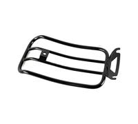 Black Chrome Motorcycle Luggage Rack Support Frame For Harley Touring FLHT FLHR FLHX FLT 1997-2015(Black)