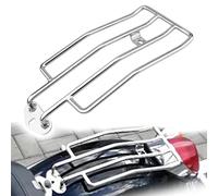 Black Chrome Rear Solo Seat Luggage Rack Carrier Support Shelf For Harley Sportster Custom XL1200C 1996 1997 1998 1999 2000 2001 2002 2003