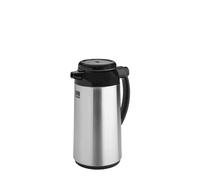 Zojirushi Premium Thermal Carafe 1-Litre Brushed Stainless Steel Black/Chrome