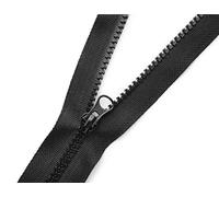 Black Chunky No.5 Plastic Teeth Open & Closed End Heavy Duty Zip (27 inch - 68.5 cm (Open End))
