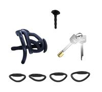 Black Classic Outdoor Sports Birdcage With 4 Rings, Couple Gift - D3
