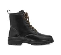 Black Closed Booties- female- Tamaris- Lace-up Boots- Black- 4 UK- Shoes 4 UK
