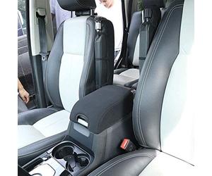 Black Cloth Center Console Seat Armrest Covers For Discovery 2004-2016 Car Accessories