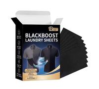 Black Clothes Dye | Long-Lasting Darkening Laundry Sheets, Textile Paint Fabric Dyes - for Cotton Linen T-Shirts Jeans Shoes Pants Sweaters Arts Crafts Home Travel