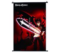 Black Clover Anime Scrolls Poster Banners Collection Home Room Decor 30x45cm(12 x 18 in)