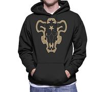 Black Clover Black Bulls Logo Men's Hooded Sweatshirt