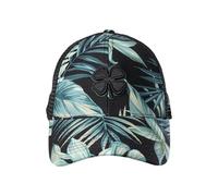 Black Clover Island Luck Hat - Tropical 15 - Black-Palm Tropical - Adjustable, Black-palm Tropical, One size