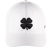 Black Clover Unisex Premium Clover 1 White/Black Fitted Golf Hat, Small/Medium, 1 - White/Black, S/M