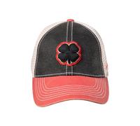 Black Clover Unisex Two Tone Vintage Mesh Sides Adjustable Snapback Golf Trucker Hat