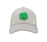 Black Clover Unisex's Premium Clover 134 Hat Baseball Cap, 134-Silver Hat/3d Kelly Green, S-M