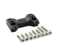 Black CNC Aluminum Motorcycle Handlebar Riser Extend Mount Clamp Adapter For Yamaha TMAX 560 2022 2023 2024