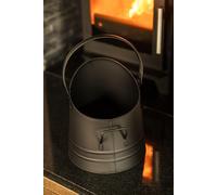 Black Coal Bucket Fireside Accessories Kindling, Log, Coal & Fuel Storage Marco Paul Black One Size