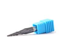 Black Coating HRC60 Tapered Ball Nose End Mill Tungsten Solid Carbide 4mm 6 8mm Coated Endmill Cnc Milling Cutters Engraving Bit 75/100L(R1X47XD8X85L)