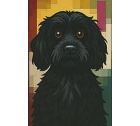 Black Cockapoo Notebook: Cartoon Journal, Diary, Writing Pad: A joyful gift for Kids, Dog Lovers, Cockapoo Fans, Animal Enthusiasts, Family, Friends, ... - Say hello to your curly-coated cuddlebug!