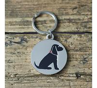Black Cocker Spaniel dog tag
