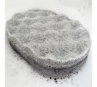 Black Coconut Exfoliating Soap Sponge - 250g - Moisturising Shea Butter - Fruity Scent - Vegan Friendly - Puddle of Wax - Made in the UK