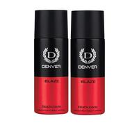 Black code Blaze Deodorant For Men -150 ML Each, Pack of 2|Long Lasting Deodorant For Men