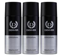 Black Code Deo - 150GM (Pack of 3) | Long Lasting Deo Spray for Men