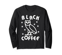 Black Coffee Owl City Long Sleeve T-Shirt