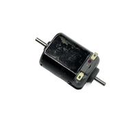 Black Color 130-10190 electronic starter 5-pole Inclined Slot Rotor DC 6V 12V 24V 21600RPM Dual 2mm Shaft 130 electronic starter DIY Train Car CZAOINCU