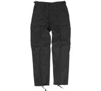 Mil-Tec BDU Zip-Off 2in1 Trekking Pants - Black