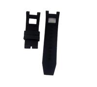 Black Comfortable Silicone Watch Strap Replacement Bracelet Compatible With Invicta Subaqua Noma III 50mm Watchband Waterproof Belt(Black)