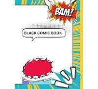 Black Comic Book: A Fun and Personalized Ownership Page for Kids, Students, and Creative Readers