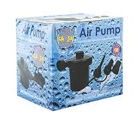 Black Compact Inflating/Deflating Air Pump - 1 Piece - Efficiently Convenient - Perfect for Paddling Pools, Air Beds, Inflatable Mattresses & Furniture