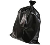 Black Compactor Sacks High-Strength 100 Pack 80 Litres Heavey Duty Refuge Bin Liner Bags 55.5cm x 80cm x 114.5cm (100)