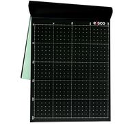 Black Conductive Paper (Pack of 25), Dry Field Mapping Kit Replacement Paper - Eisco Labs