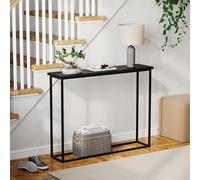 (Black) Console Table With Metal Leg, Vida Designs, Modern Hallway Table