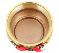 Black Copper Alloy Incense Burner with Carved Pattern for Aromatherapy