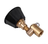 Black Copper Water Nozzle 14x1.5mm Thread Size