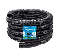 Black Corrugated Flexible Pond Hose Fish Garden Filter Pump Marine Flexi Pipe 20 25 32 38 40 50mm - 1" 1.25" 1.5" 2" (25mm (1"), 10 Metres)
