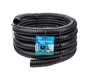 Black Corrugated Flexible Pond Hose Fish Garden Filter Pump Marine Flexi Pipe 20 25 32 38 40 50mm - 1" 1.25" 1.5" 2" (32mm (1.25"), 25 Metres)