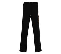 Black Cotton Activewear Trousers - male - Just Cavalli - Sweatpants - Black - L - Trousers L