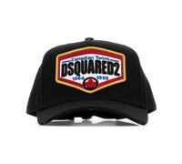 Black Cotton Baseball Cap - male - Dsquared2 - Hats & Caps - Black - ONE SIZE - Accessories ONE SIZE