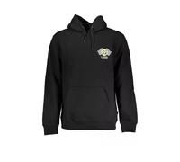 Black Cotton Hooded Sweatshirt- male- Vans- Hoodies- Black- M- Sweatshirts & Hoodies M
