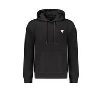 Black Cotton Hooded Sweatshirt with Logo - male - Guess - Hoodies - Black - M - Sweatshirts & Hoodies M