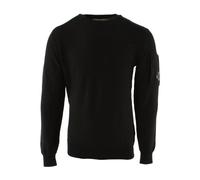 C.P. Company Mens Diagonal Raised Fleece Lens Sweatshirt - Colour: 999 Black - Size: XL