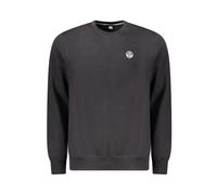 Black Cotton Men Jumper - male - North Sails - Sweatshirts - Black - M - Sweatshirts & Hoodies M