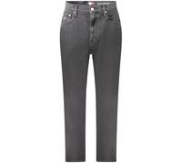 Black Cotton Mom Jeans - female - Tommy Hilfiger - Slim Fit Jeans - Gray - W26 L32 - Jeans W26 L32