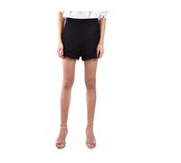 Black Cotton Shorts Spring/Summer - female - Philosophy di Lorenzo Serafini - Short Shorts - Black - S - Shorts S
