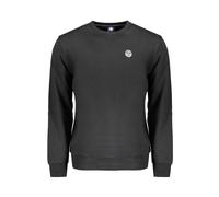 Black Cotton Sweatshirt with Applique Logo - male - North Sails - Sweatshirts - Black - XL - Sweatshirts & Hoodies XL