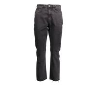 Black Cotton Women's Jeans - female - Desigual - Slim Fit Jeans - Black - L - Jeans L