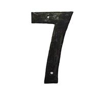 Black Country Metal Works Iron 4" House Number 7