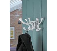 Black Country Metal Works Kynaston Avenue Swivel Hook White Iron