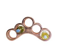 Black Country Metal Works New Copper The Arch Wine Rack