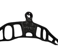 Black Country Metal Works Single Victorian Cast Iron Airer Bracket with 4 Lath and 1x Cleat Hook