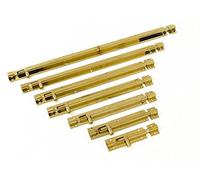 Black Country Metal Works Solid Brass Straight Door Bolt - Huge Variety (150mm)